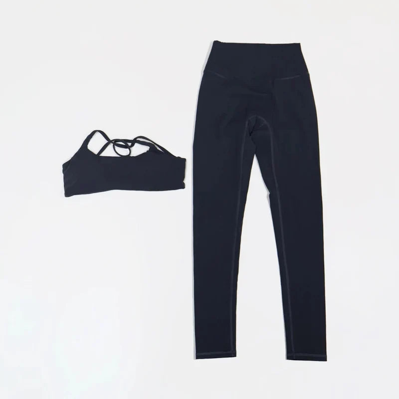 Crossback Sports Bra & Leggings Set