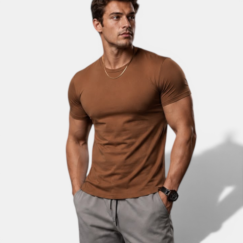 High-Stretch Gym Tee