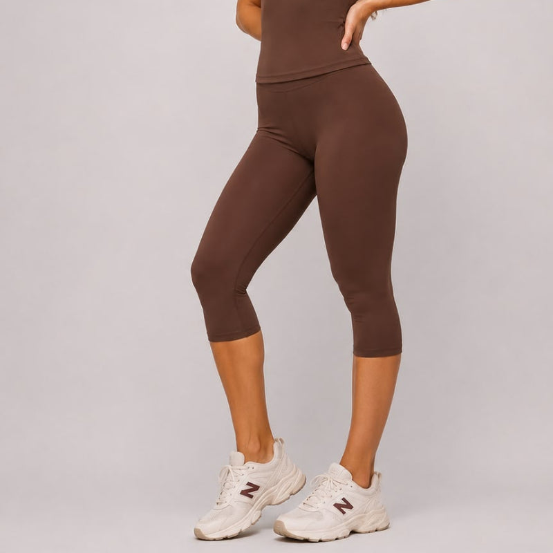 Flex Short Sleeve Capri Set