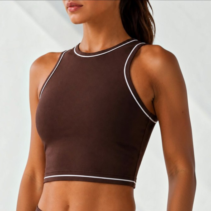High Neck Training Sports Bra